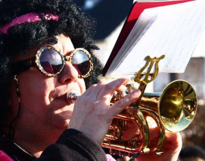 Marschgabel Trompete