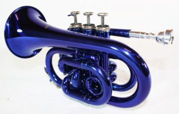 Cherrystone Taschentrompete blau