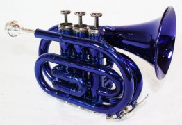Cherrystone Taschentrompete blau